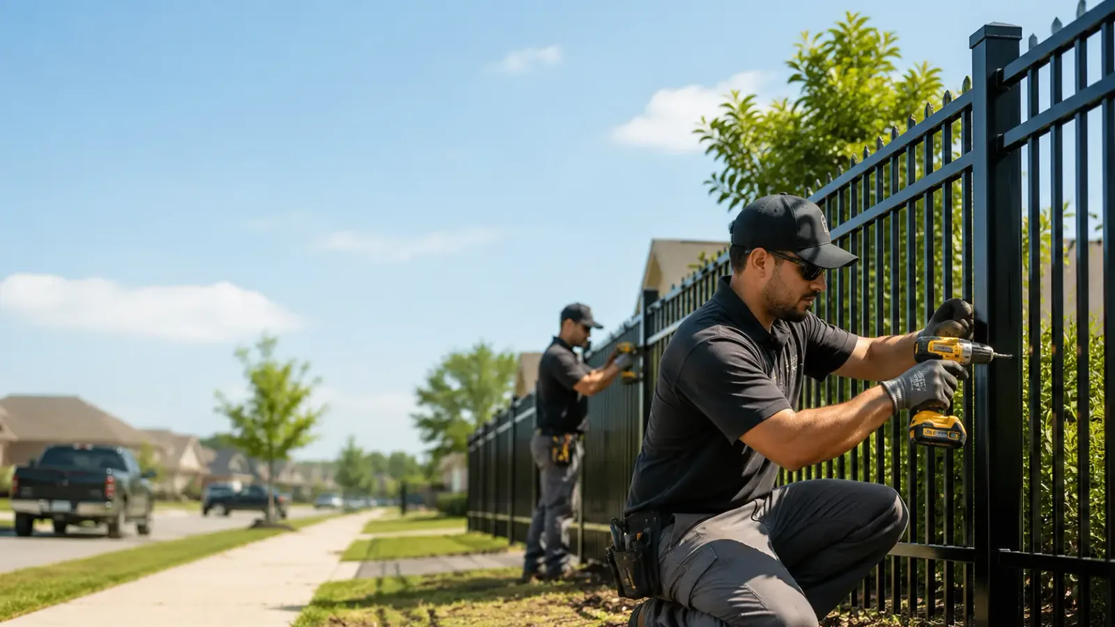 Metal Fence Installation in Crofton, MD